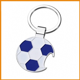 Football Keyring With Bottle Opener