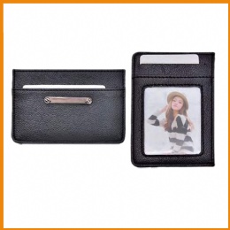 Genuine Leather Man Credit Card Case