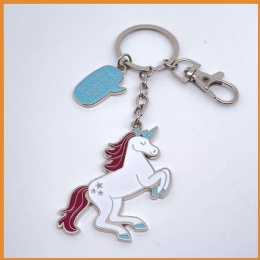 Unicorn Keyring