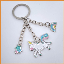 Unicorn Keyring Charms