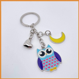 Customized Keyholder With Owl Charm