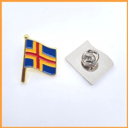 Aland Flag Lapel Pin