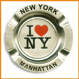 I Love New York Metal Ashtray