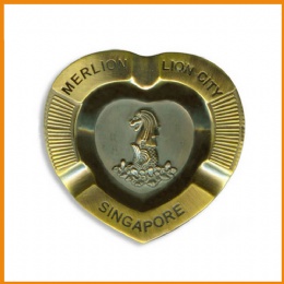 Singapore Merlion City Souvenir Ashtray