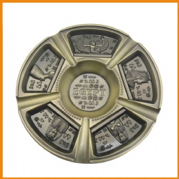 Egypt Souvenir Ashtray Metal