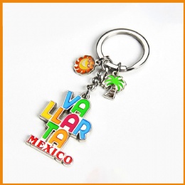 Mexico Beach Keychain